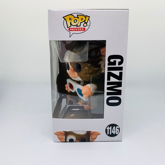 Funko Pop! Horror Movies Gremlins Gizmo with 3-D Glasses Figure #1146! - Picture 2 of 7